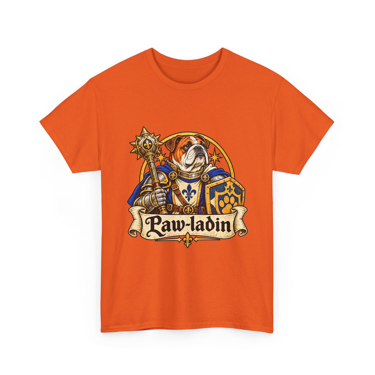 Pawladin Dog T Shirt Funny Paladin Fantasy Tee