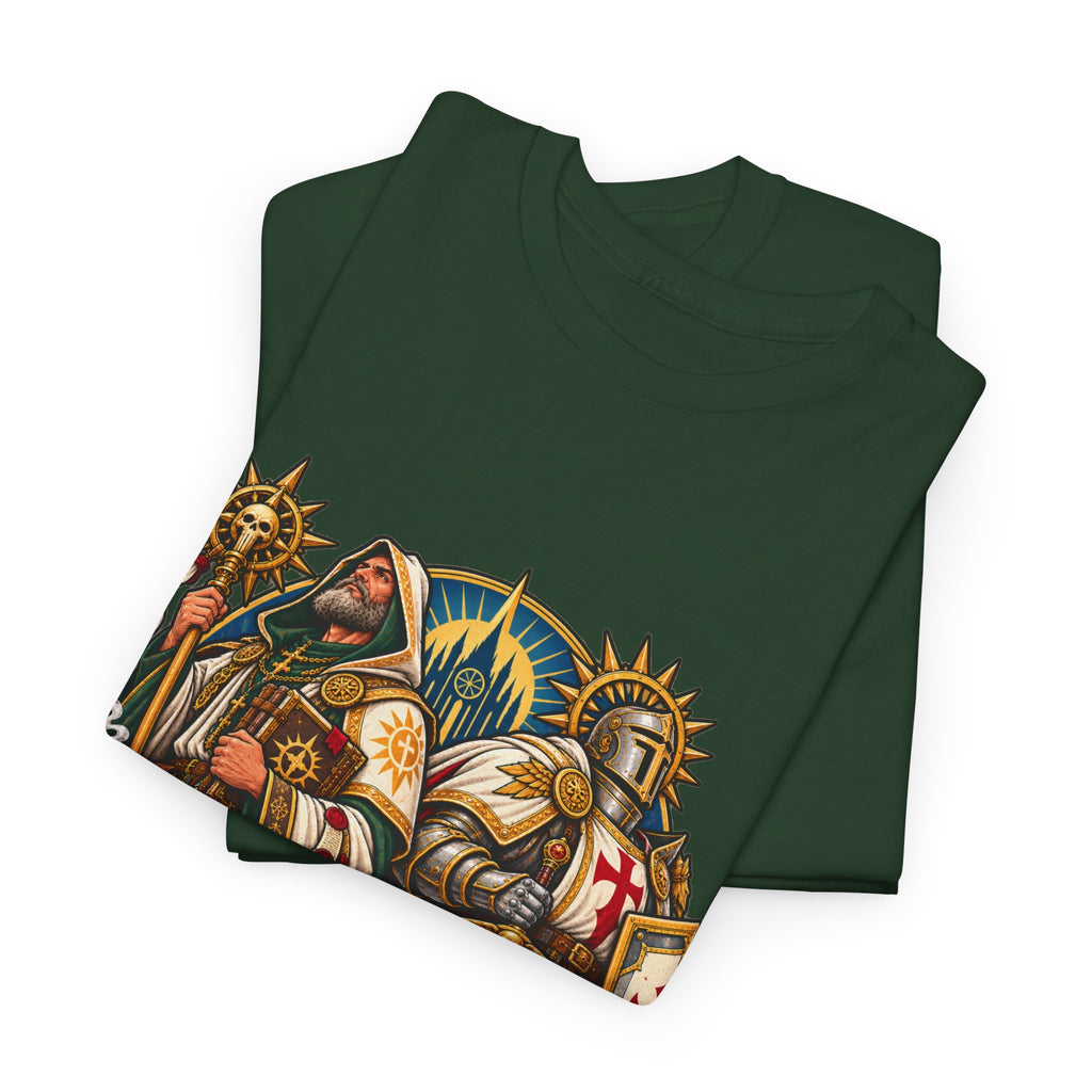 Clerics & Paladins RPG Tee | Same Boss, Different Departments