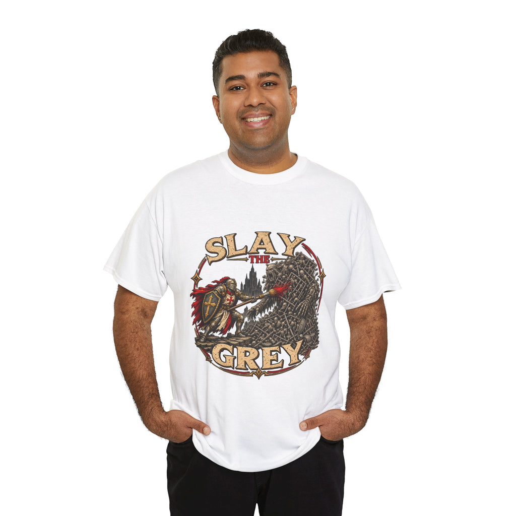 Slay the Grey Miniature Painting T-Shirt | Fantasy Hobbyist Tee