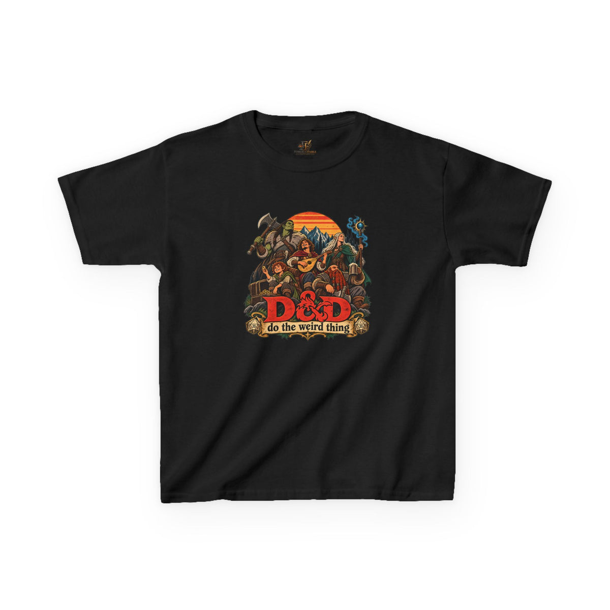 Kids Do the Weird Thing T-Shirt | Retro Fantasy Adventure Tee