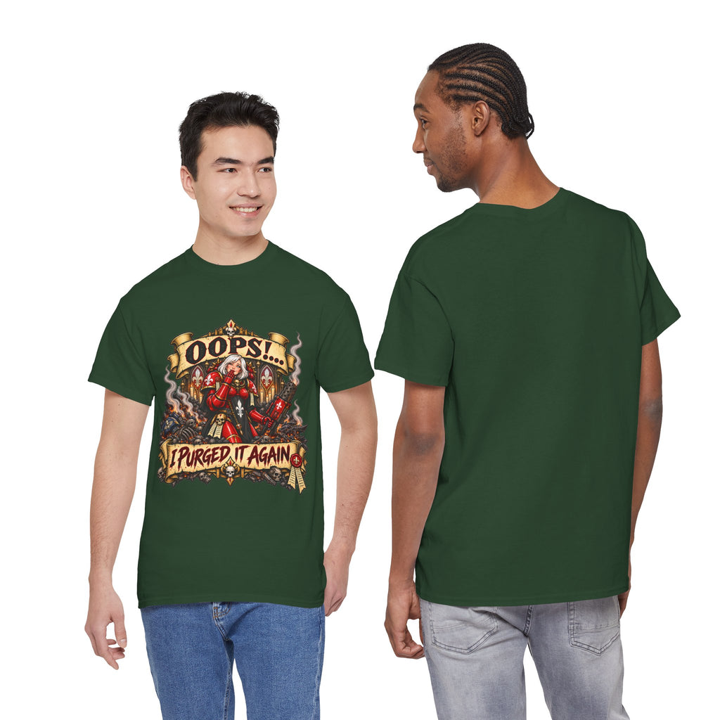 Oops… I Purged It Again Shirt – Sisters of Battle Pop Parody Tee