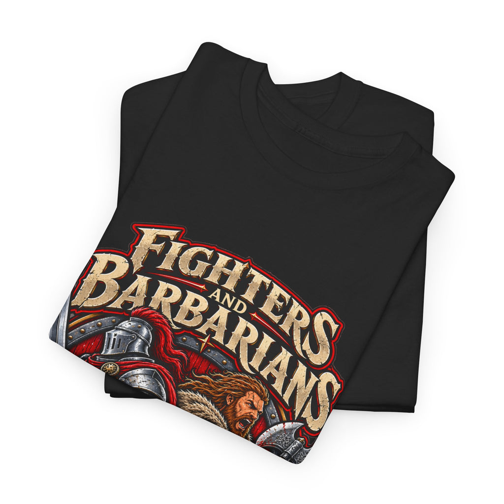 Fighters & Barbarians RPG Tee | The Difference Is Anger Management