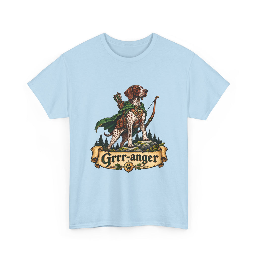 Grrr Anger Dog T Shirt Funny Ranger Fantasy Tee