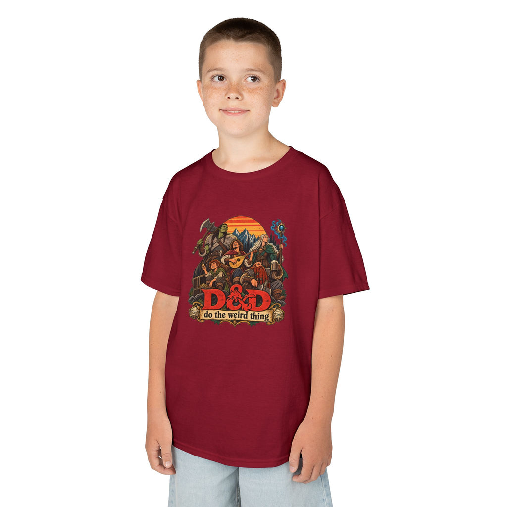 Kids Do the Weird Thing T-Shirt | Retro Fantasy Adventure Tee