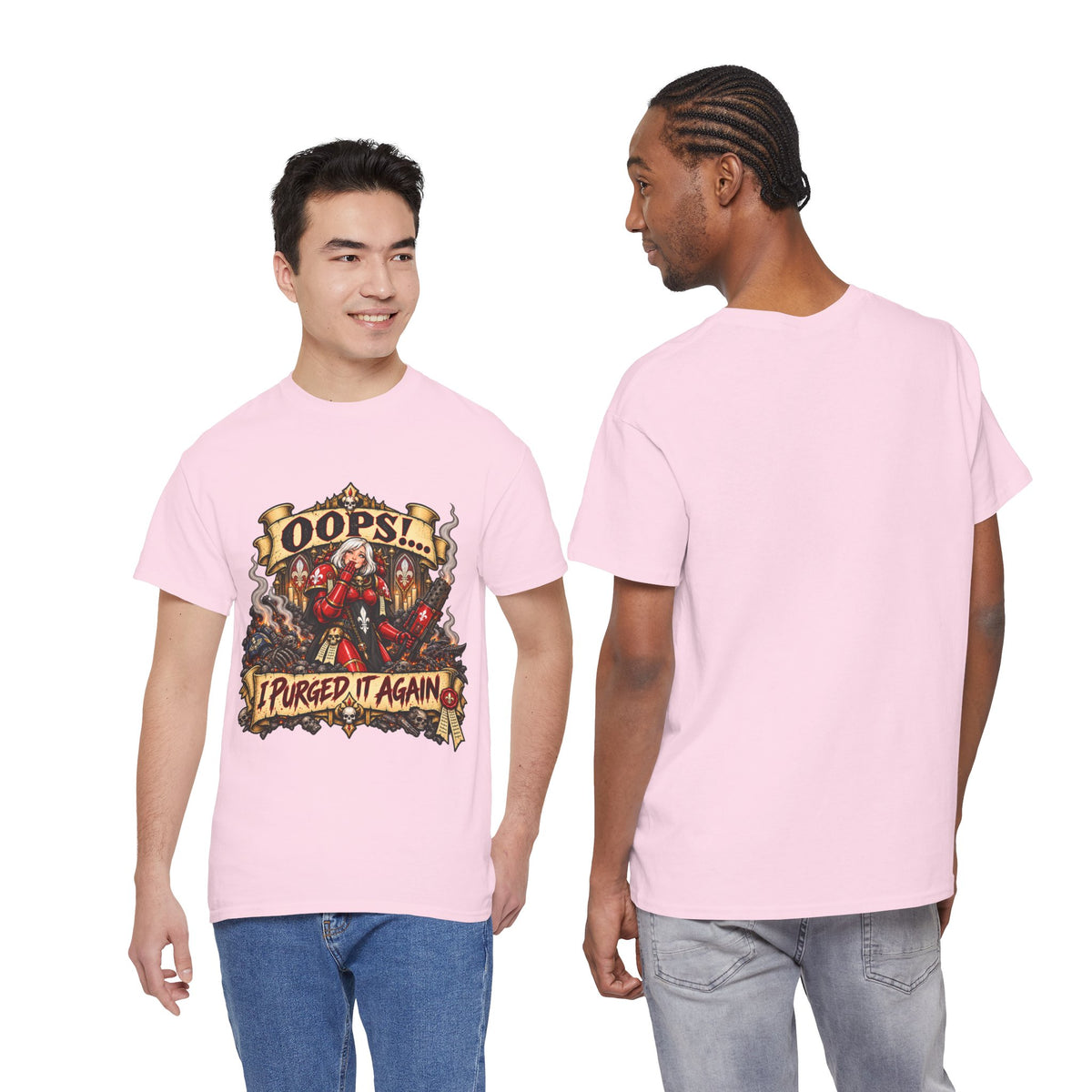 Oops… I Purged It Again Shirt – Sisters of Battle Pop Parody Tee