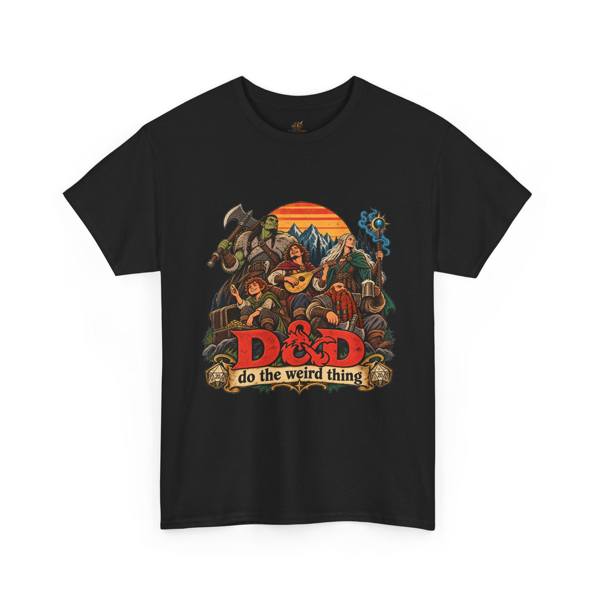 Do the Weird Thing T-Shirt – Funny Tabletop RPG Gamer Tee | Fantasy Roleplaying Shirt