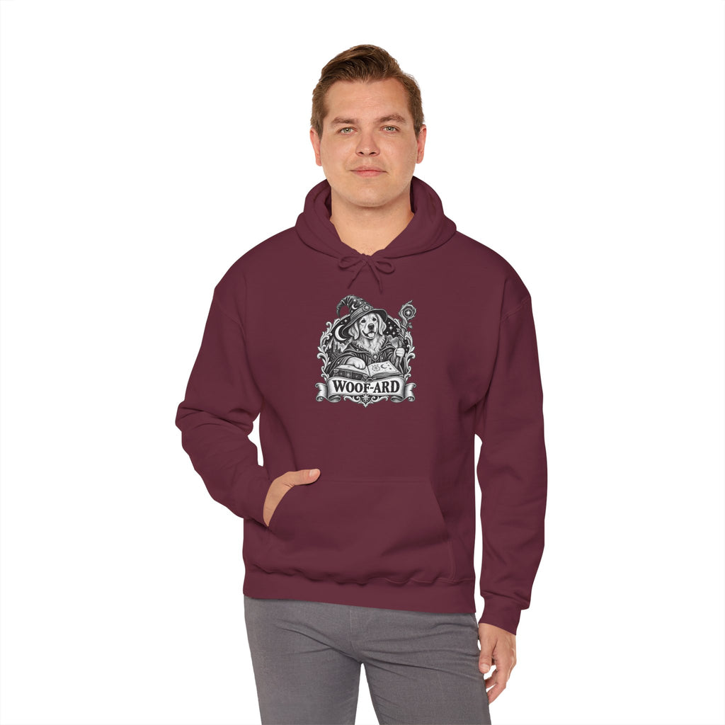 Woof-ard Dog Hoodie – Wizard Fantasy RPG Pullover