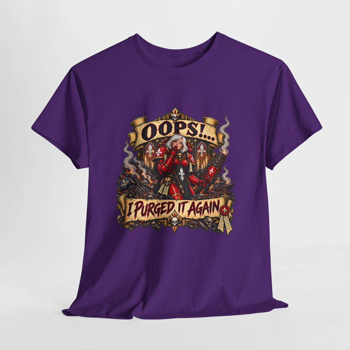 Oops… I Purged It Again Shirt – Sisters of Battle Pop Parody Tee
