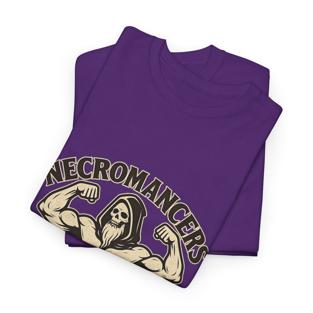 Necromancers: The Real Bodybuilding Champions T-Shirt | Funny RPG Tee