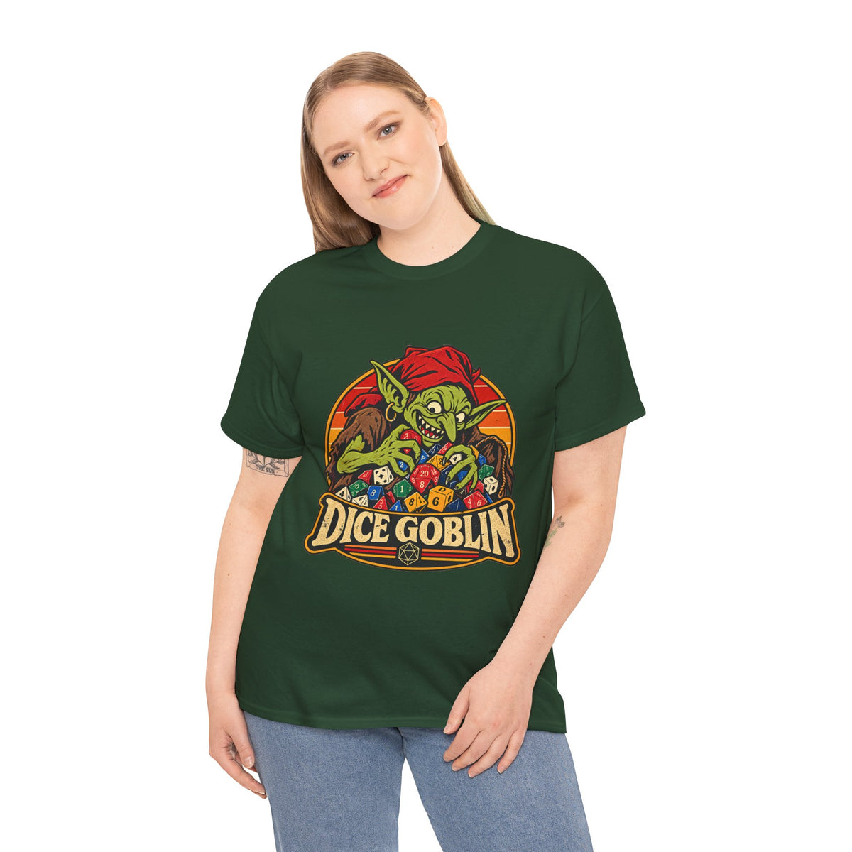 Dice Goblin Shirt – Funny Dice Hoarder & Tabletop RPG Tee