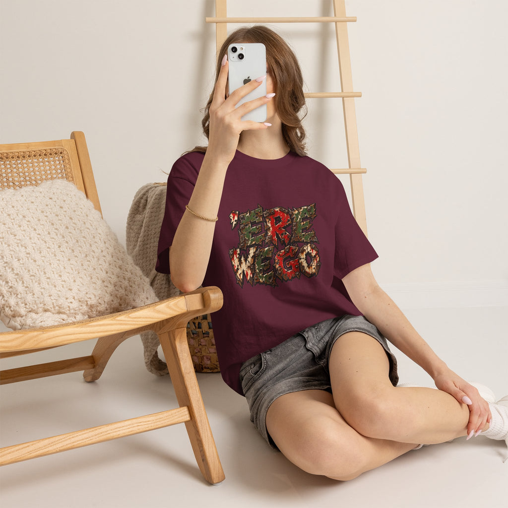 Here We Go T-Shirt | Distressed Grimdark Gaming Tee
