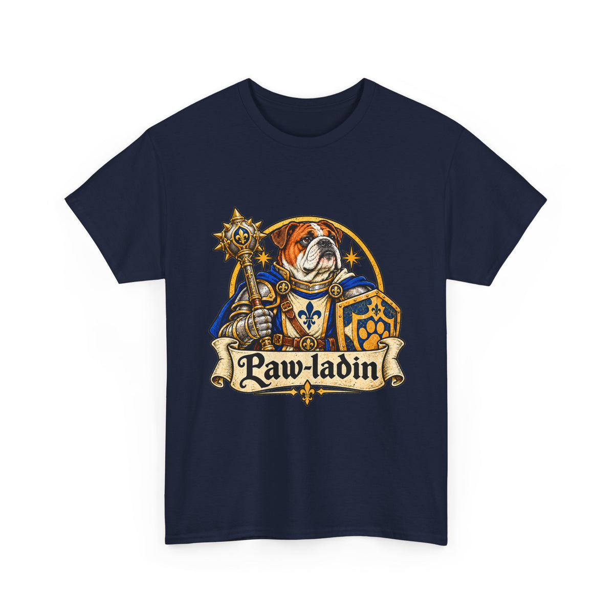 Pawladin Dog T Shirt Funny Paladin Fantasy Tee