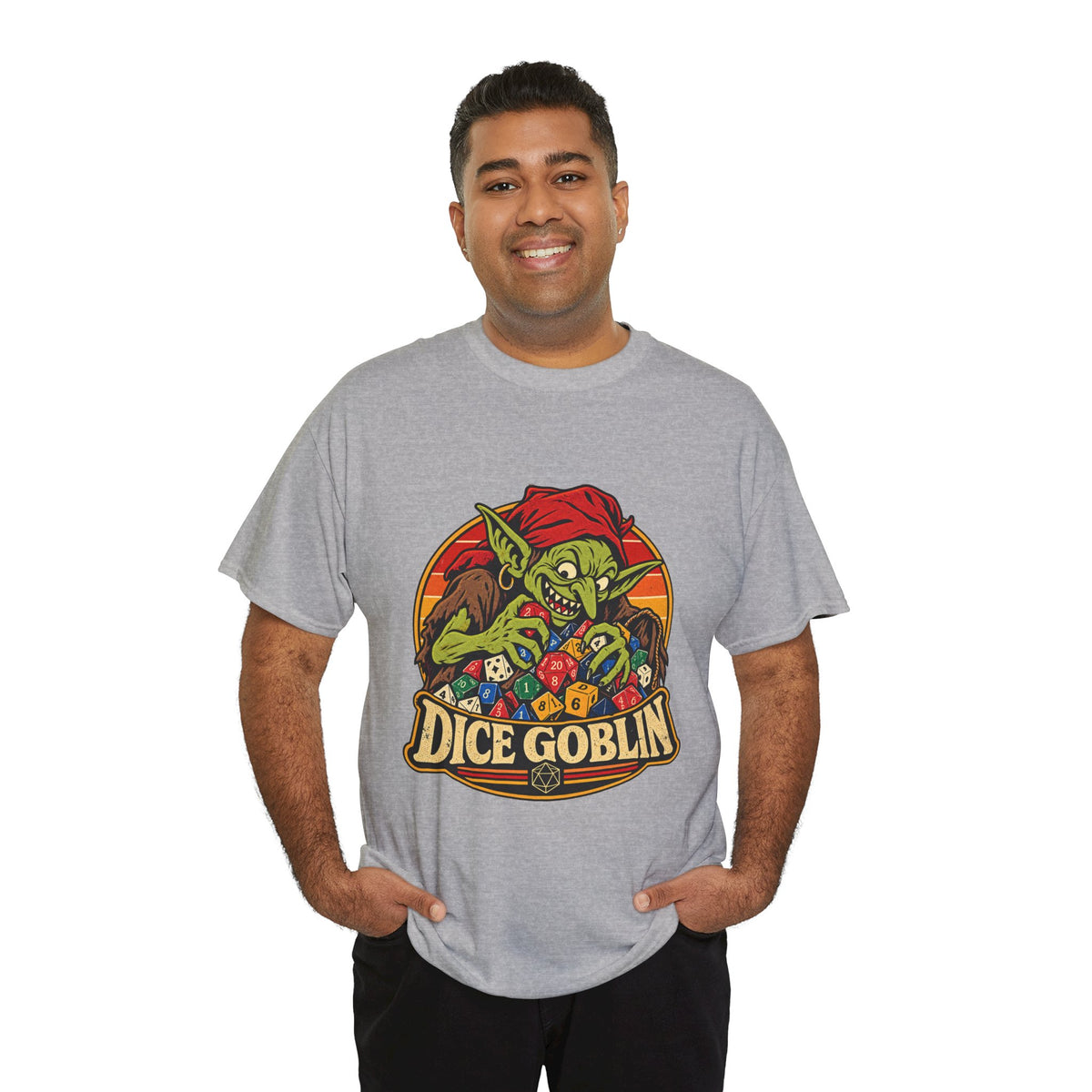 Dice Goblin Shirt – Funny Dice Hoarder & Tabletop RPG Tee