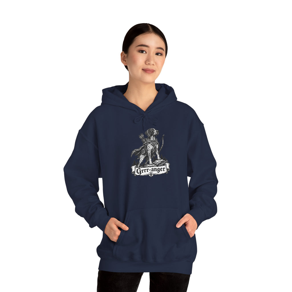 Grrr-anger Dog Hoodie – Ranger Fantasy RPG Pullover