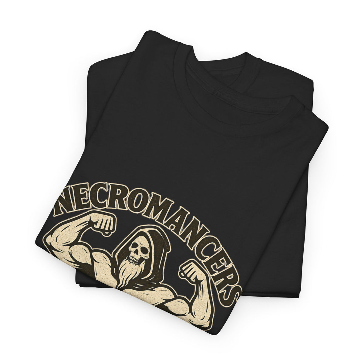 Necromancers: The Real Bodybuilding Champions T-Shirt | Funny RPG Tee