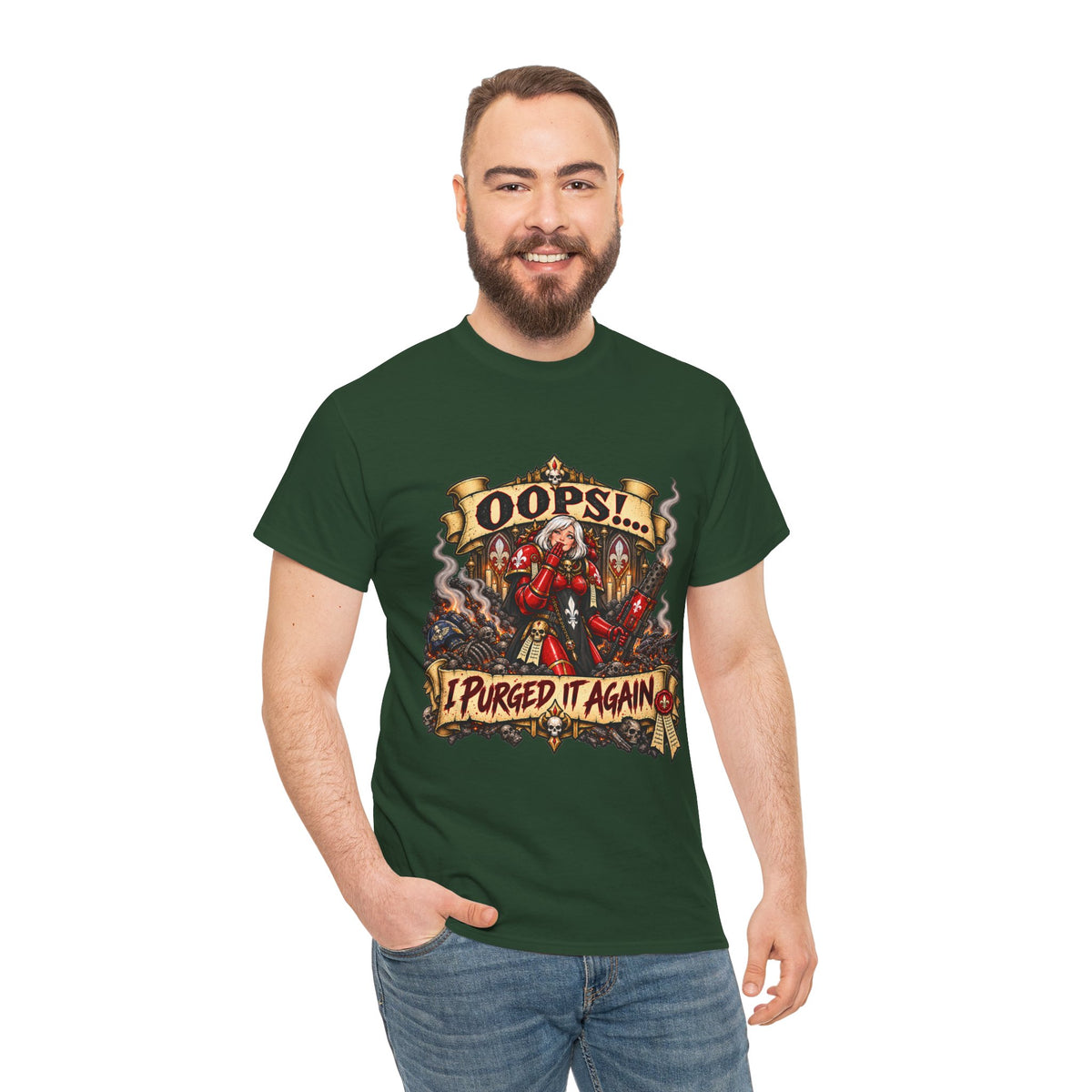 Oops… I Purged It Again Shirt – Sisters of Battle Pop Parody Tee