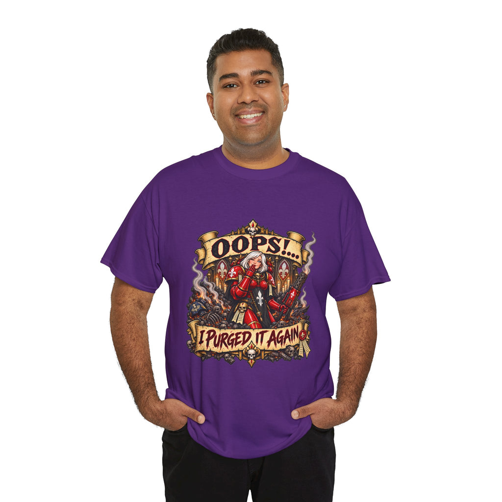 Oops… I Purged It Again Shirt – Sisters of Battle Pop Parody Tee