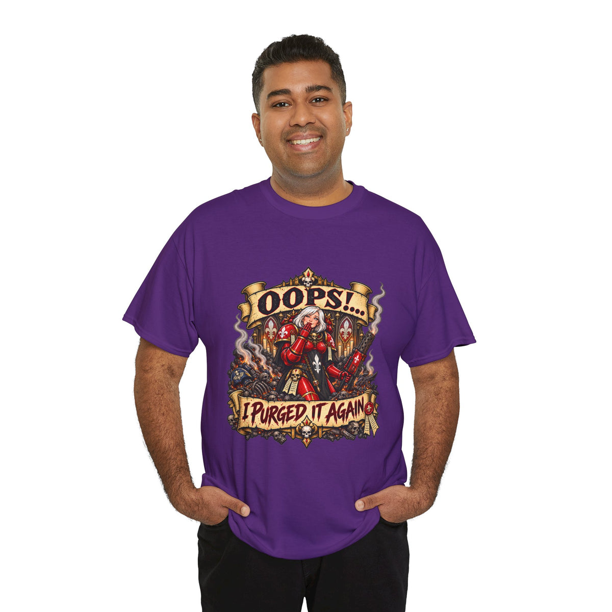Oops… I Purged It Again Shirt – Sisters of Battle Pop Parody Tee
