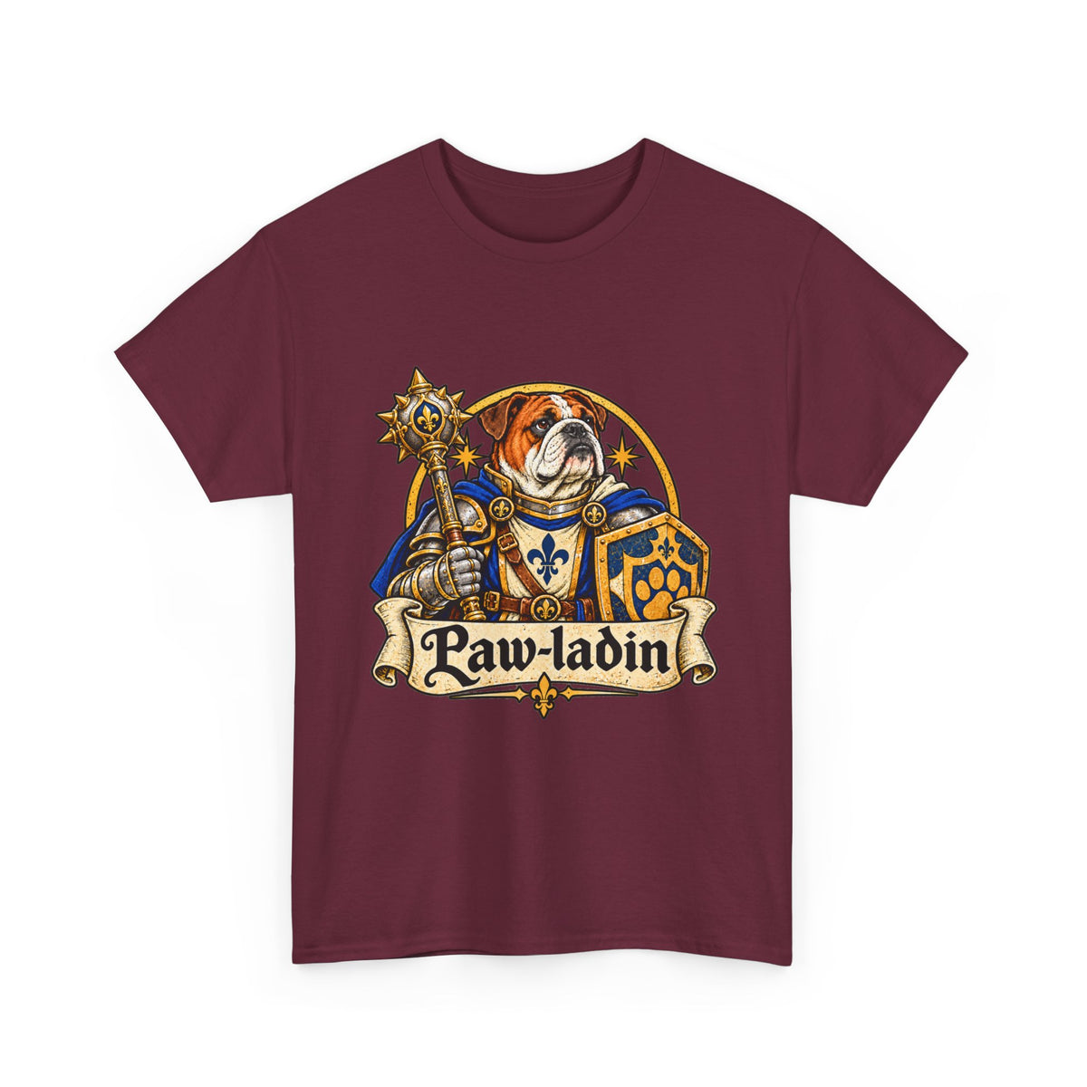 Pawladin Dog T Shirt Funny Paladin Fantasy Tee