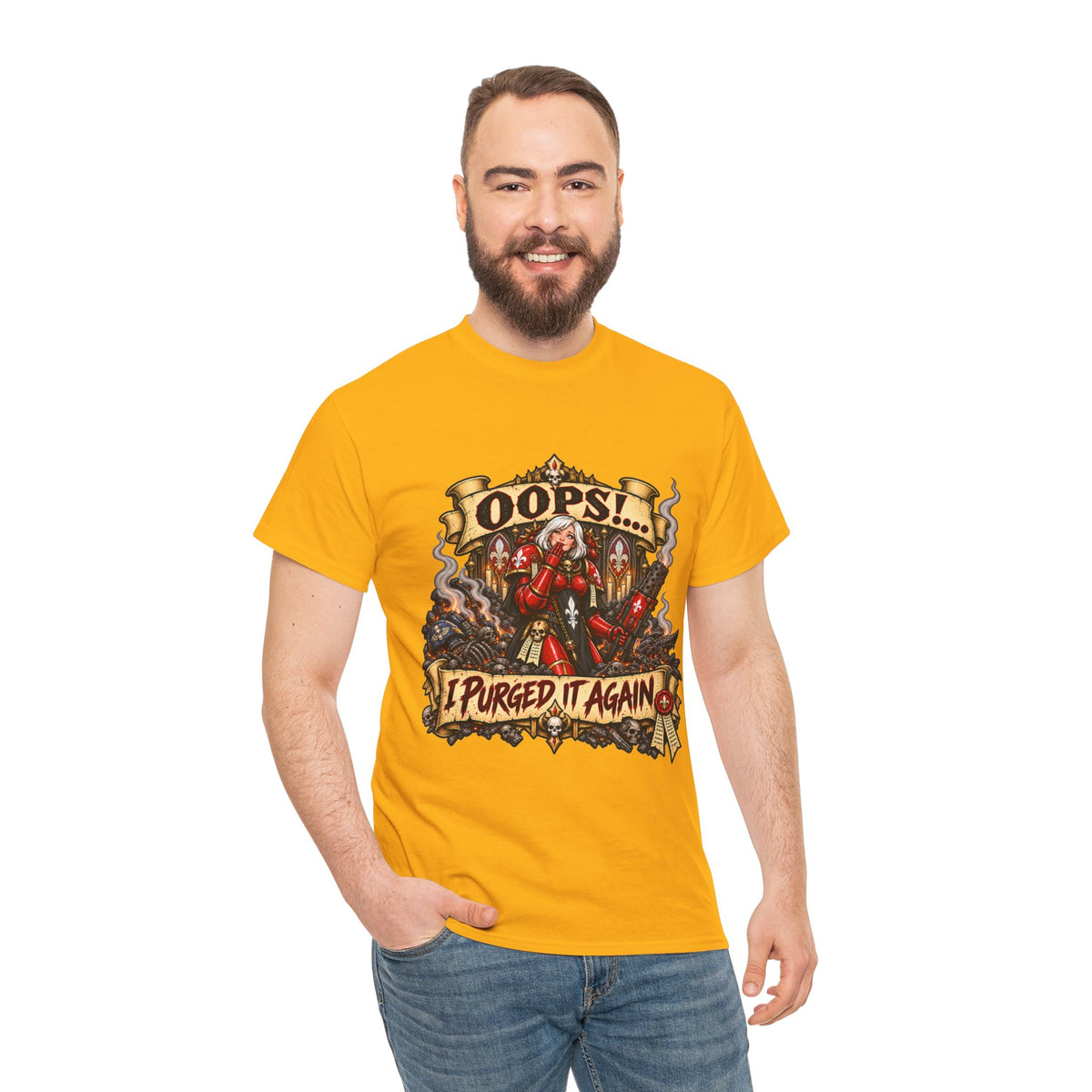 Oops… I Purged It Again Shirt – Sisters of Battle Pop Parody Tee