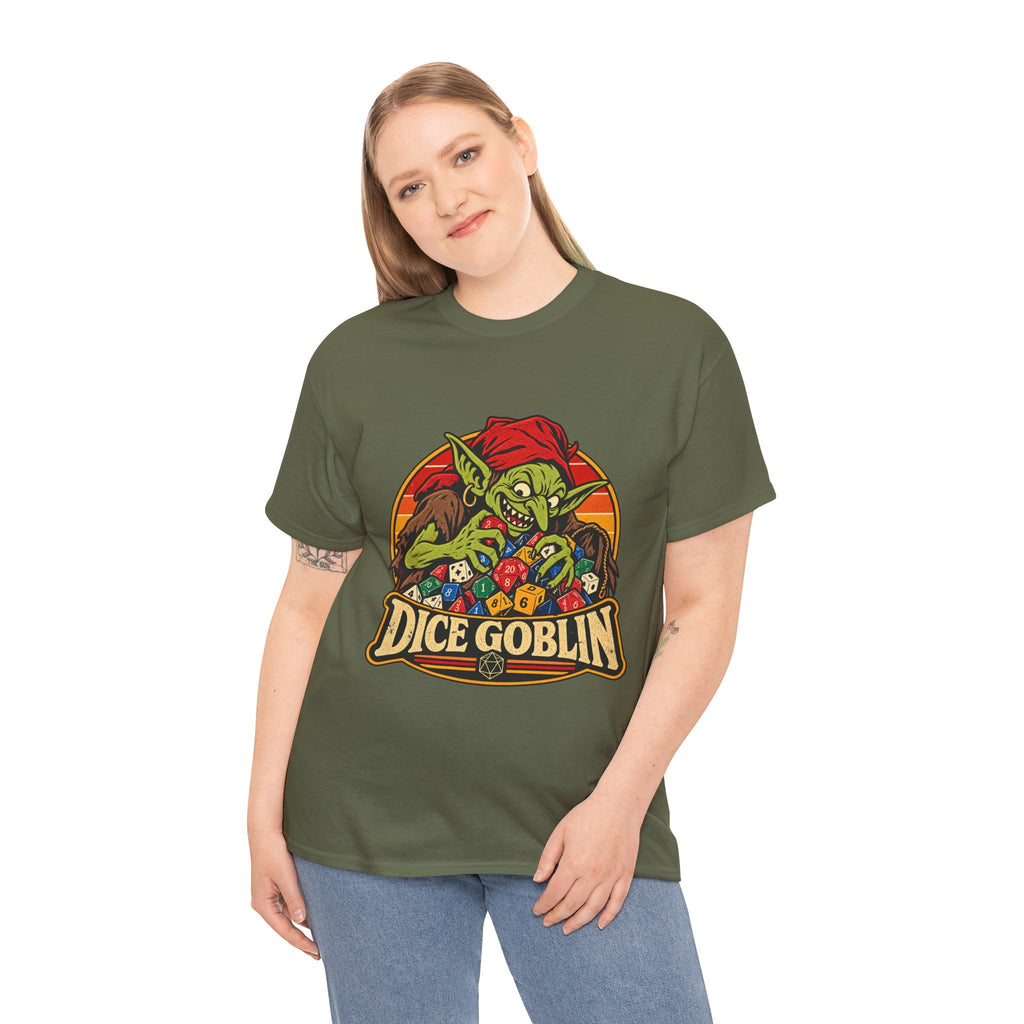 Dice Goblin Shirt – Funny Dice Hoarder & Tabletop RPG Tee