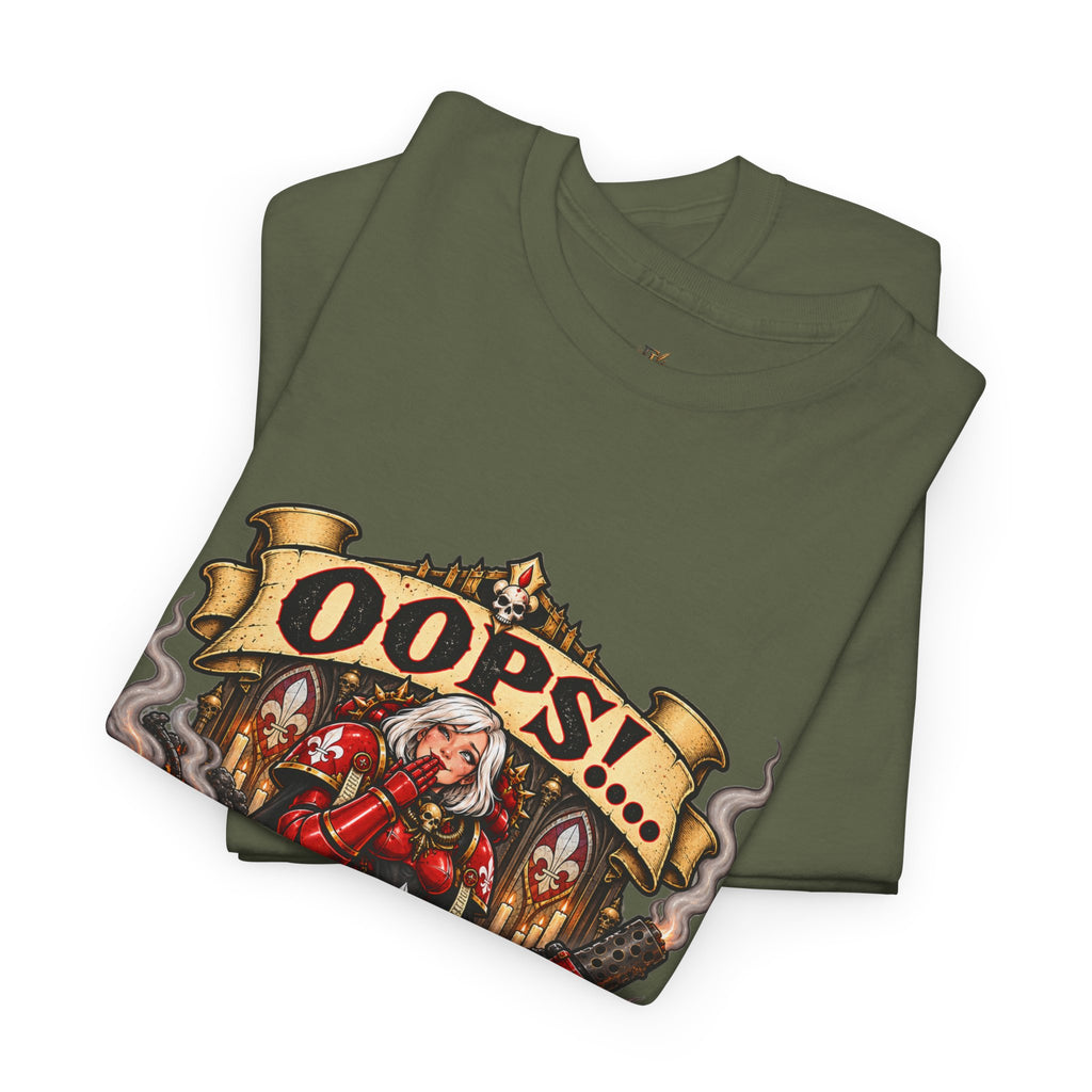Oops… I Purged It Again Shirt – Sisters of Battle Pop Parody Tee