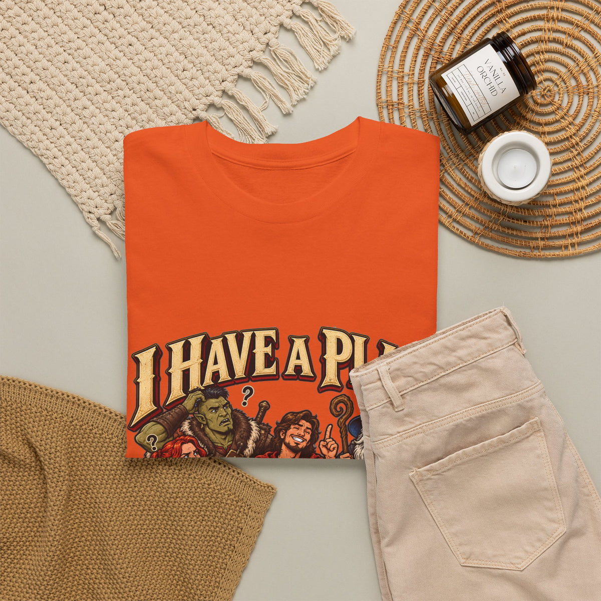 I Have a Plan (But It’s Not a Good One) | Funny RPG Party Tee