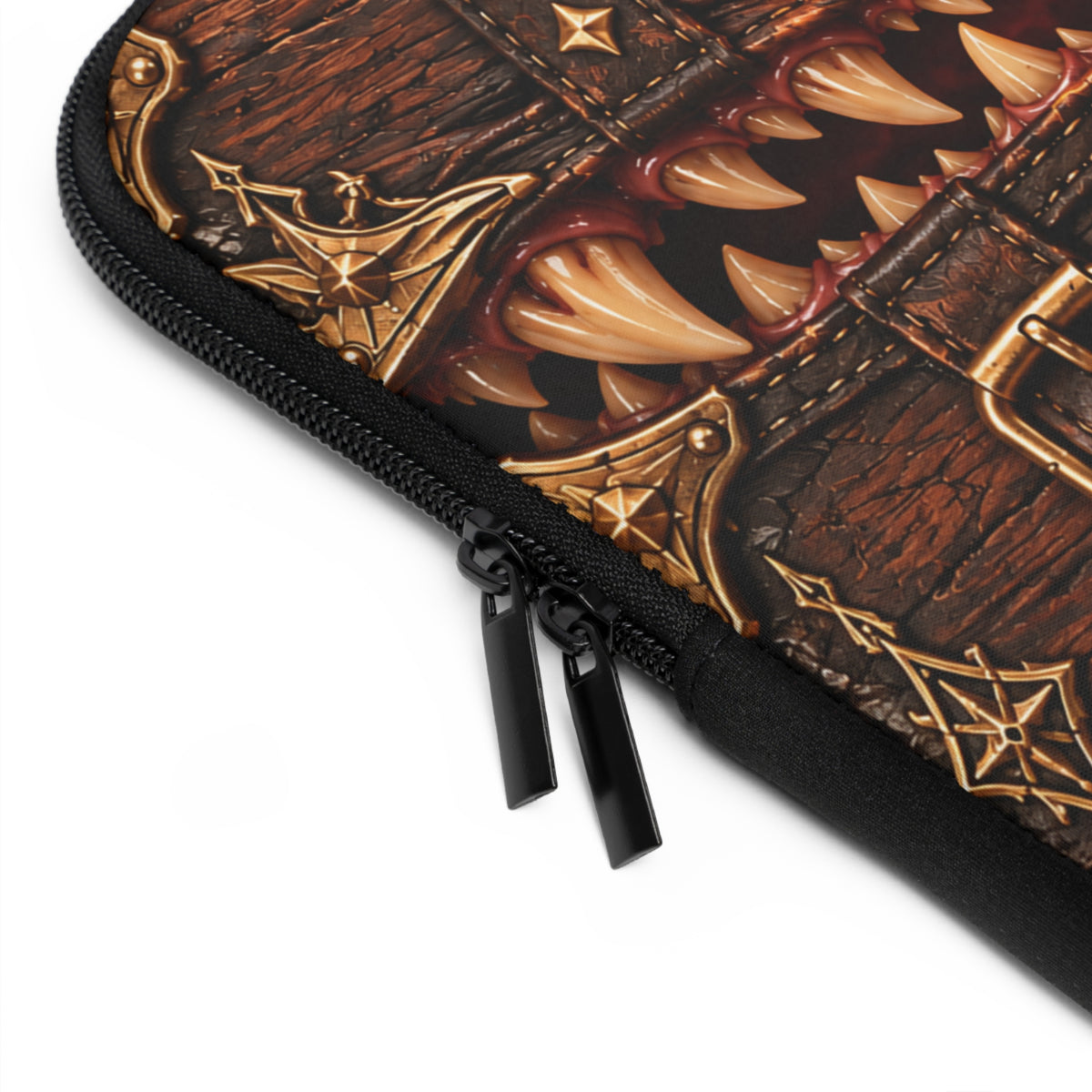 Mimic Laptop Sleeve | Dark Fantasy Treasure Chest Neoprene Cover