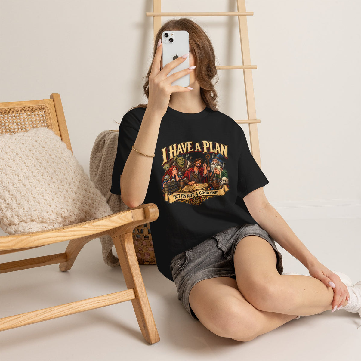 I Have a Plan (But It’s Not a Good One) | Funny RPG Party Tee