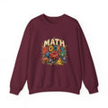 Math Rocks Crewneck Sweatshirt | Polyhedral Dice Gamer
