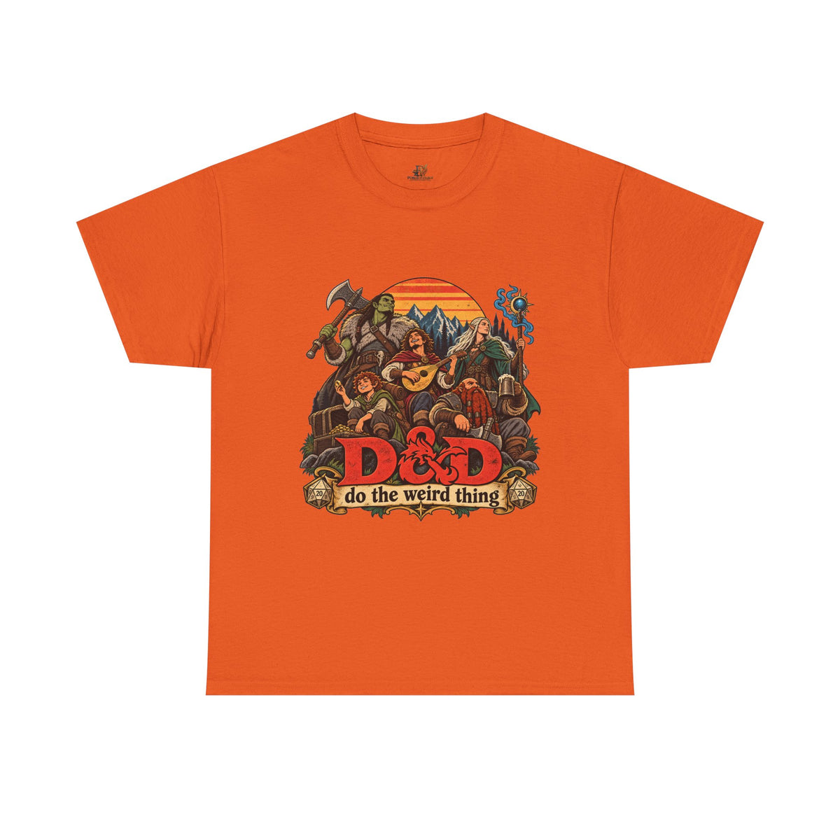 Do the Weird Thing T-Shirt – Funny Tabletop RPG Gamer Tee | Fantasy Roleplaying Shirt