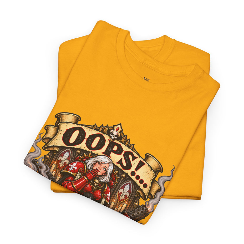 Oops… I Purged It Again Shirt – Sisters of Battle Pop Parody Tee