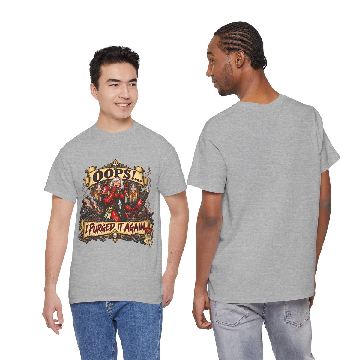 Oops… I Purged It Again Shirt – Sisters of Battle Pop Parody Tee