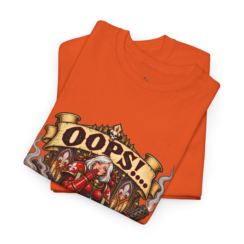 Oops… I Purged It Again Shirt – Sisters of Battle Pop Parody Tee