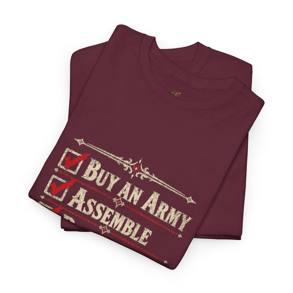 Buy Another Army Miniature Gaming Tee