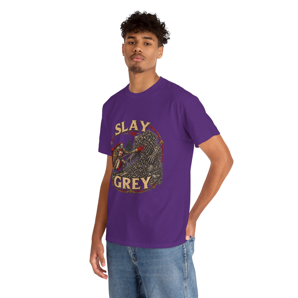 Slay the Grey Miniature Painting T-Shirt | Fantasy Hobbyist Tee