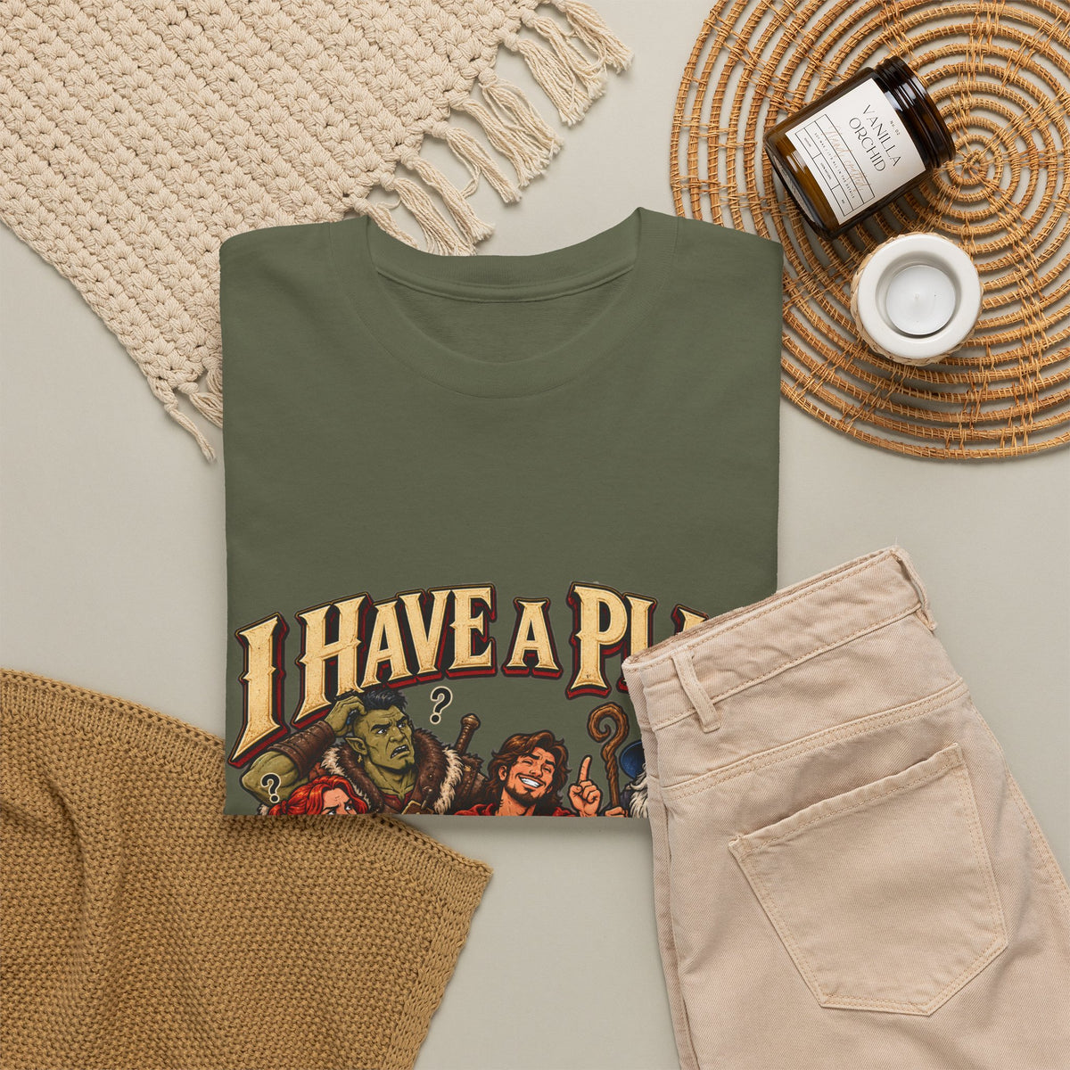 I Have a Plan (But It’s Not a Good One) | Funny RPG Party Tee