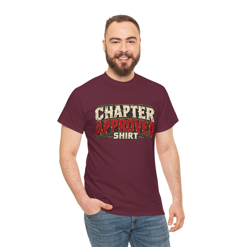 Chapter Approved T-Shirt | Distressed Gaming Tee