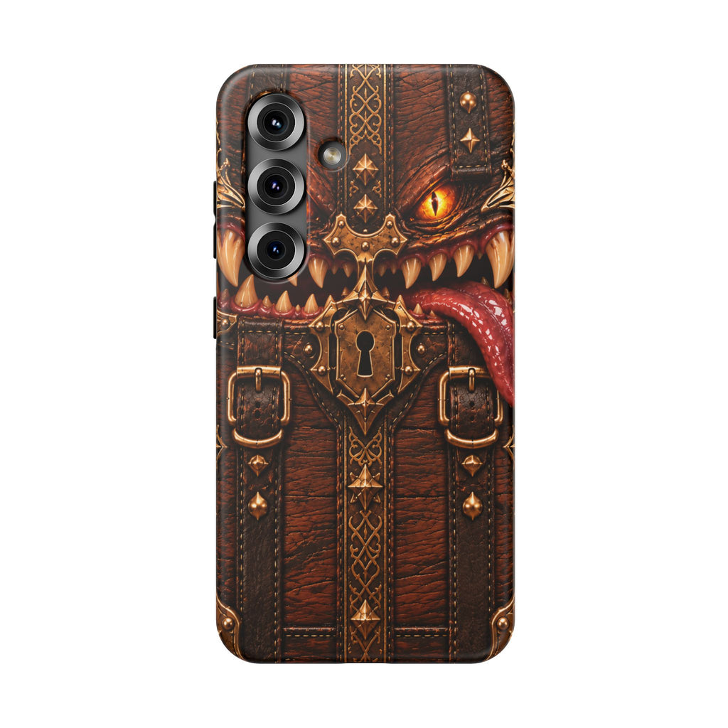 Mimic Samsung Galaxy Case | Dark Fantasy Monster, Impact-Resistant Cover