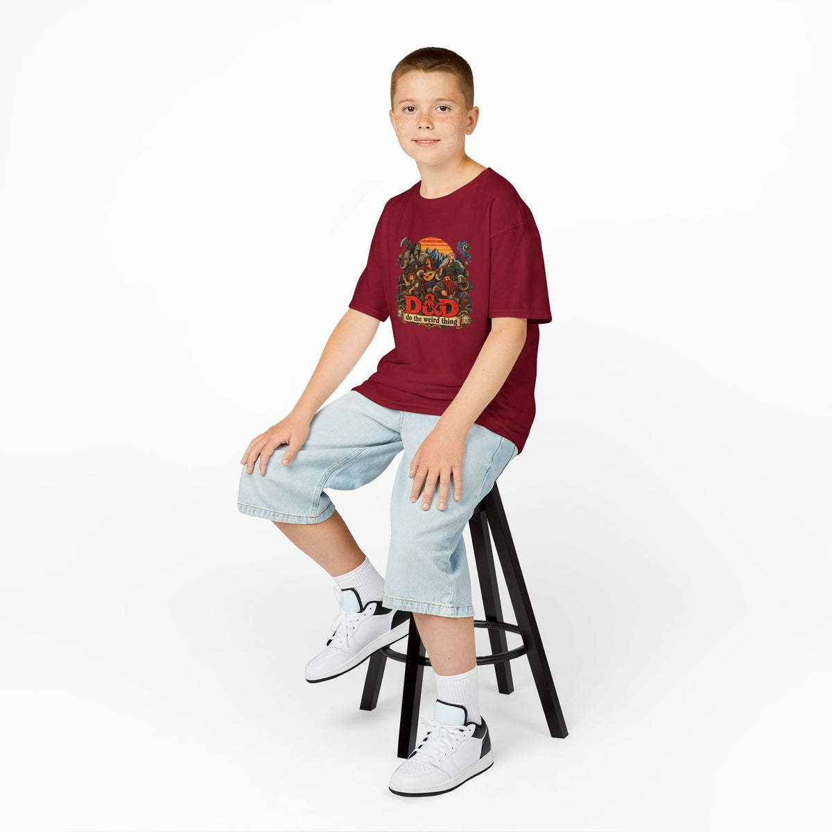 Kids Do the Weird Thing T-Shirt | Retro Fantasy Adventure Tee