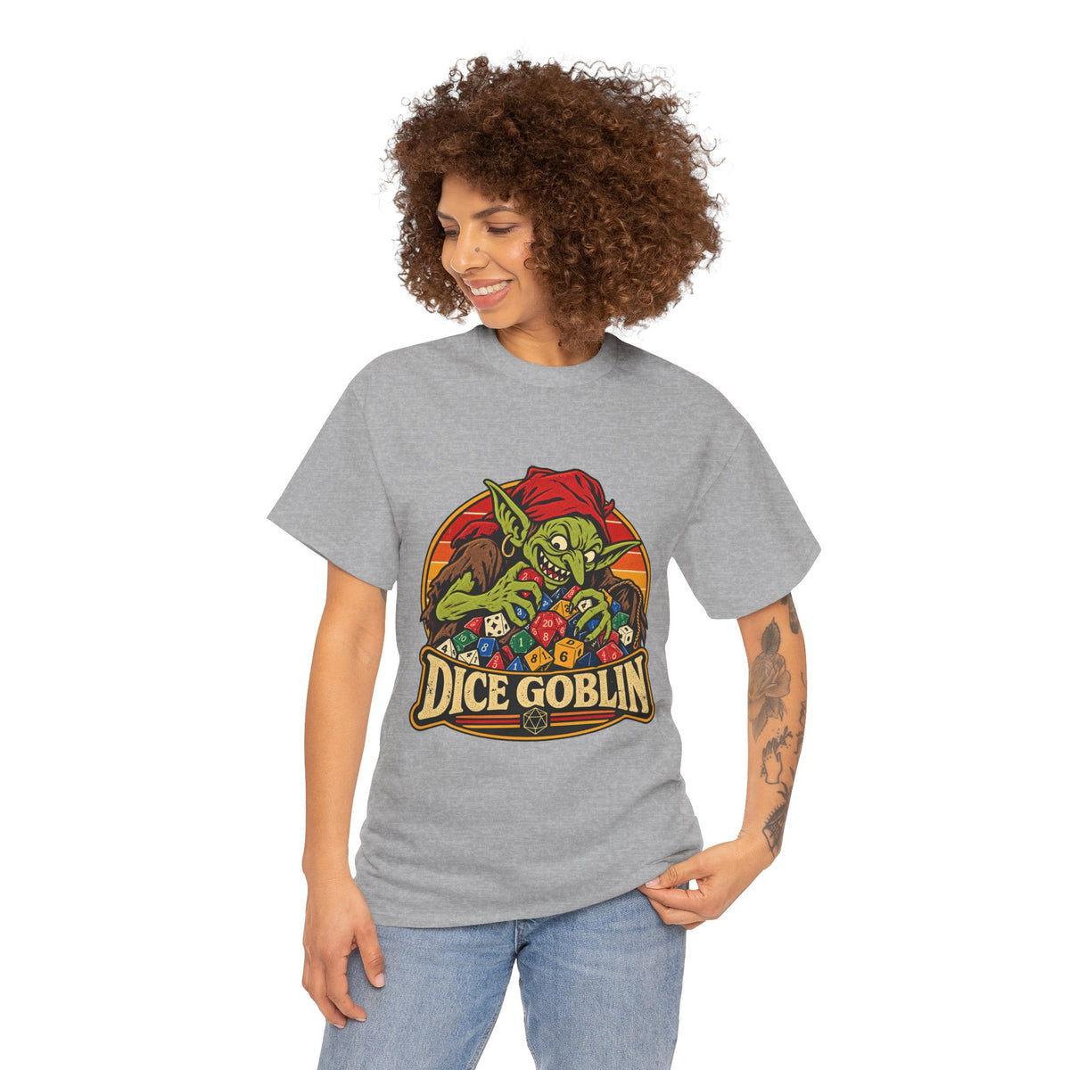 Dice Goblin Shirt – Funny Dice Hoarder & Tabletop RPG Tee