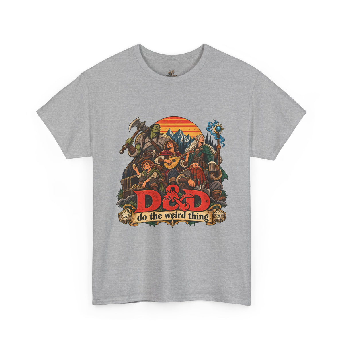Do the Weird Thing T-Shirt – Funny Tabletop RPG Gamer Tee | Fantasy Roleplaying Shirt