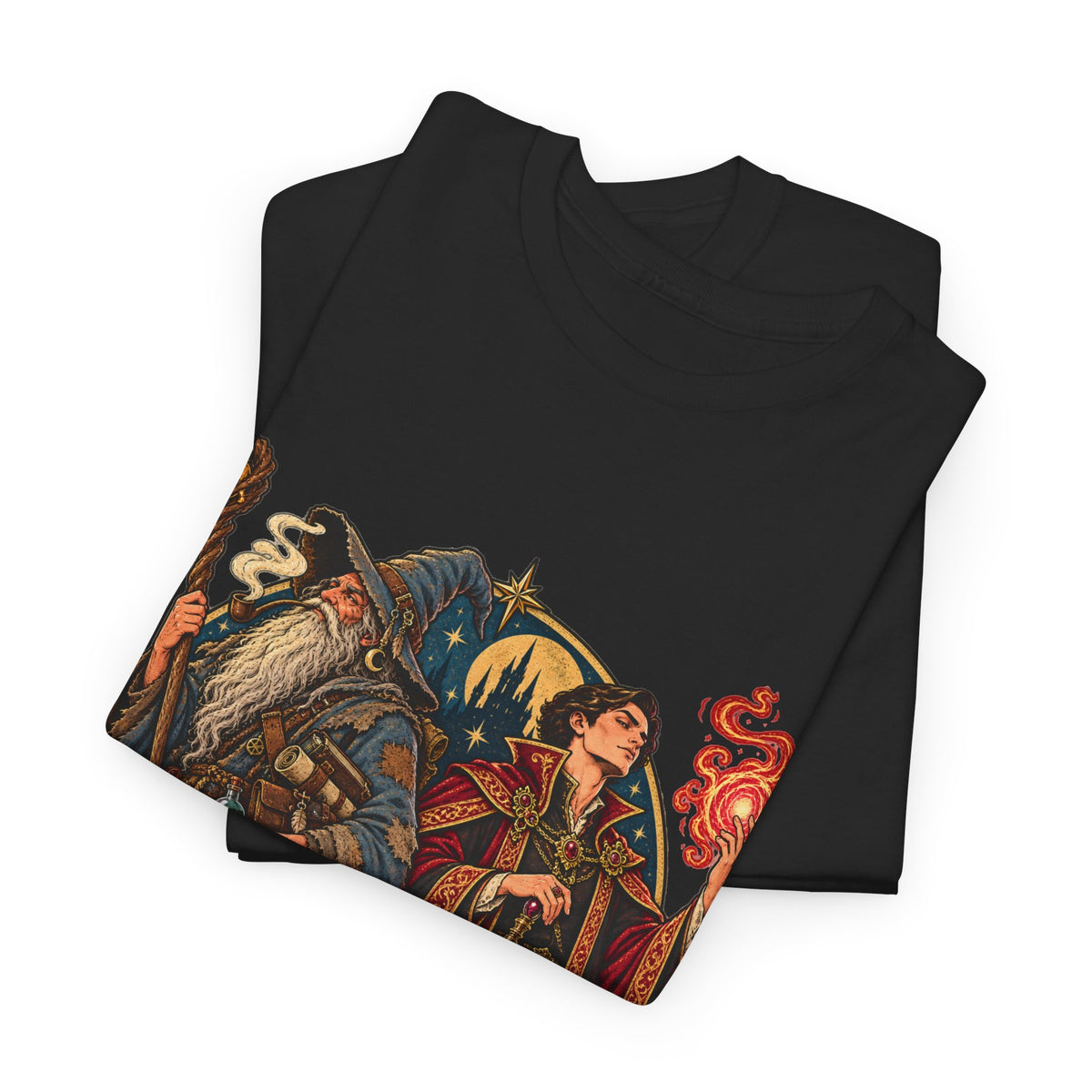 Wizards & Sorcerers RPG T-Shirt | The Only Difference Is Class