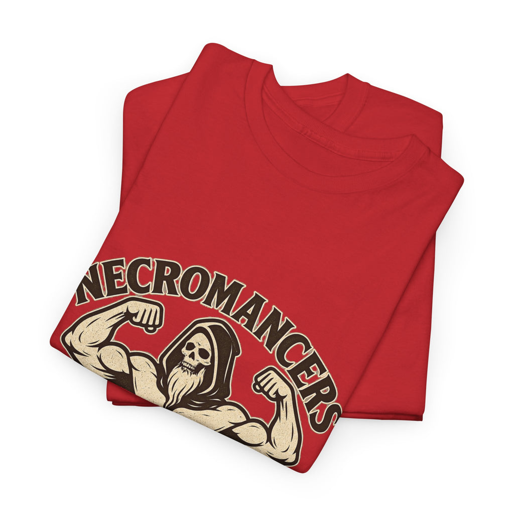 Necromancers: The Real Bodybuilding Champions T-Shirt | Funny RPG Tee