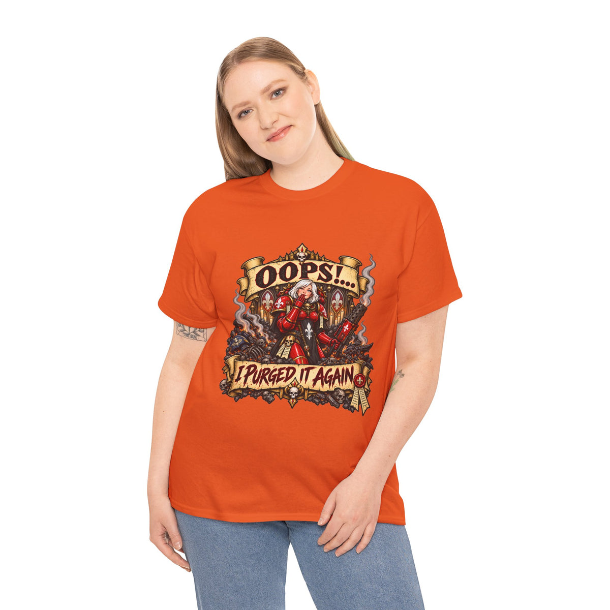 Oops… I Purged It Again Shirt – Sisters of Battle Pop Parody Tee