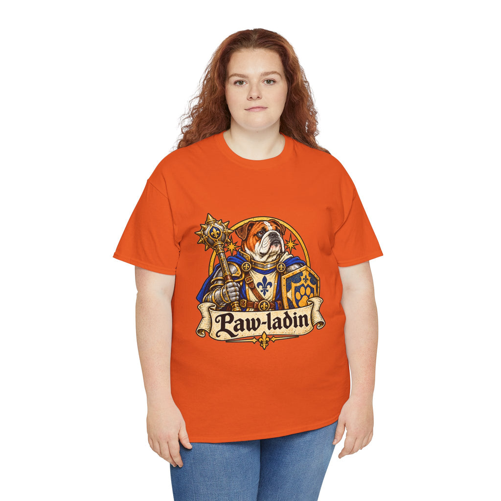 Pawladin Dog T Shirt Funny Paladin Fantasy Tee