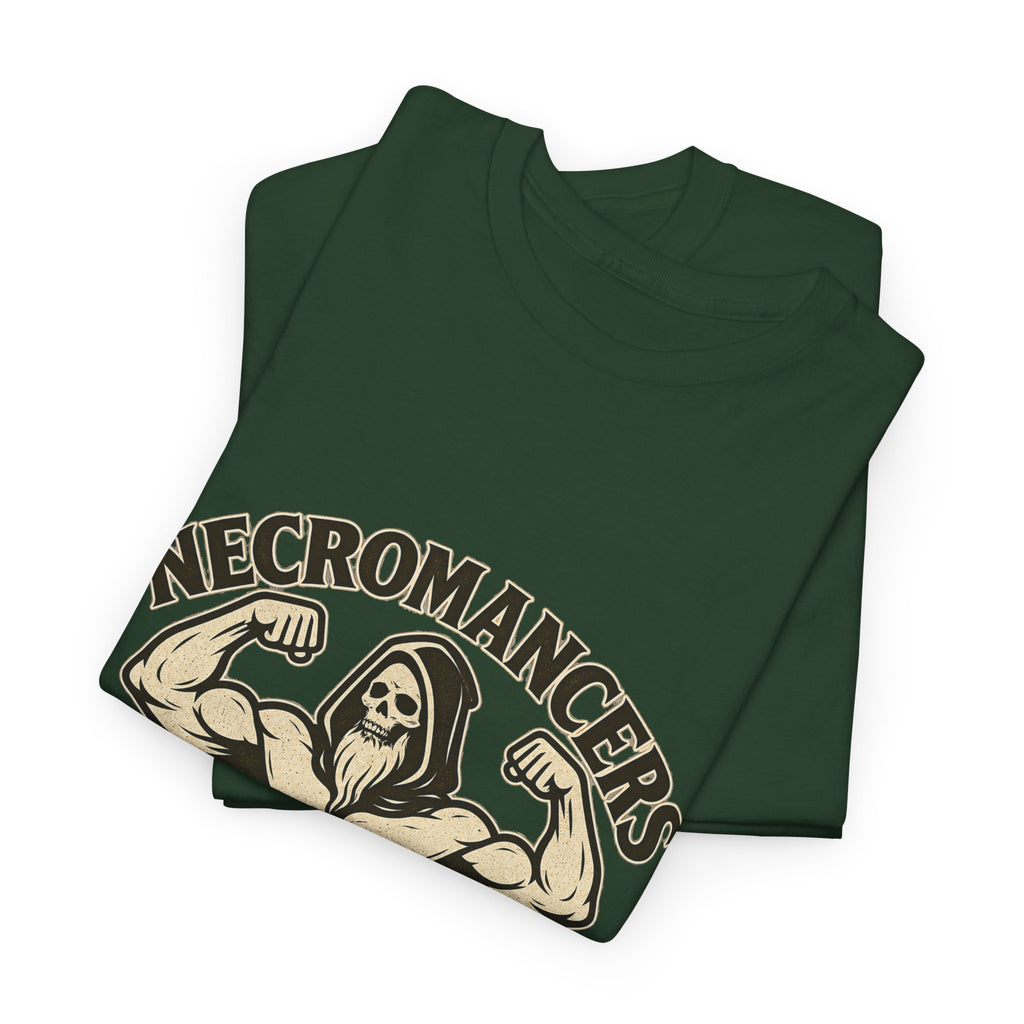 Necromancers: The Real Bodybuilding Champions T-Shirt | Funny RPG Tee