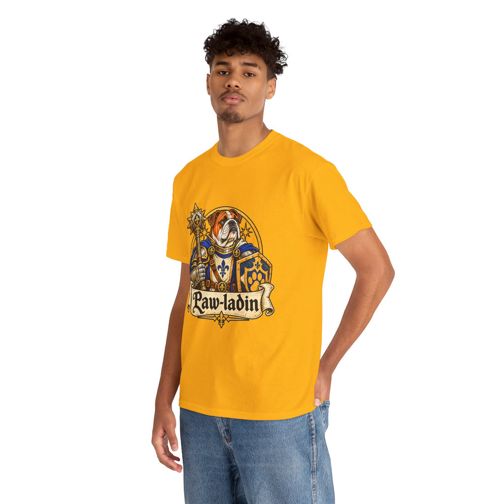 Pawladin Dog T Shirt Funny Paladin Fantasy Tee