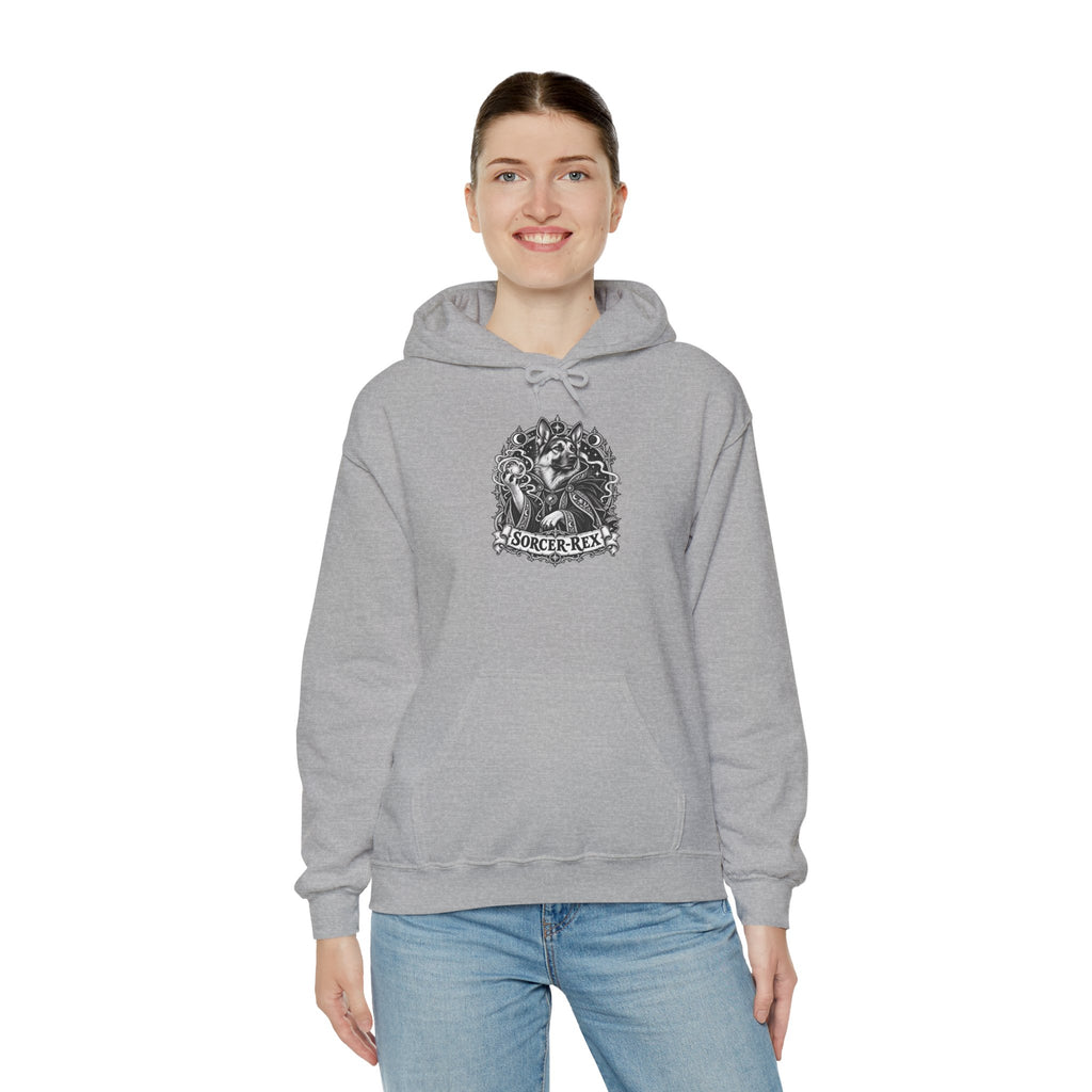 Sorcer-Rex Dog Hoodie – Sorcerer Fantasy RPG Pullover