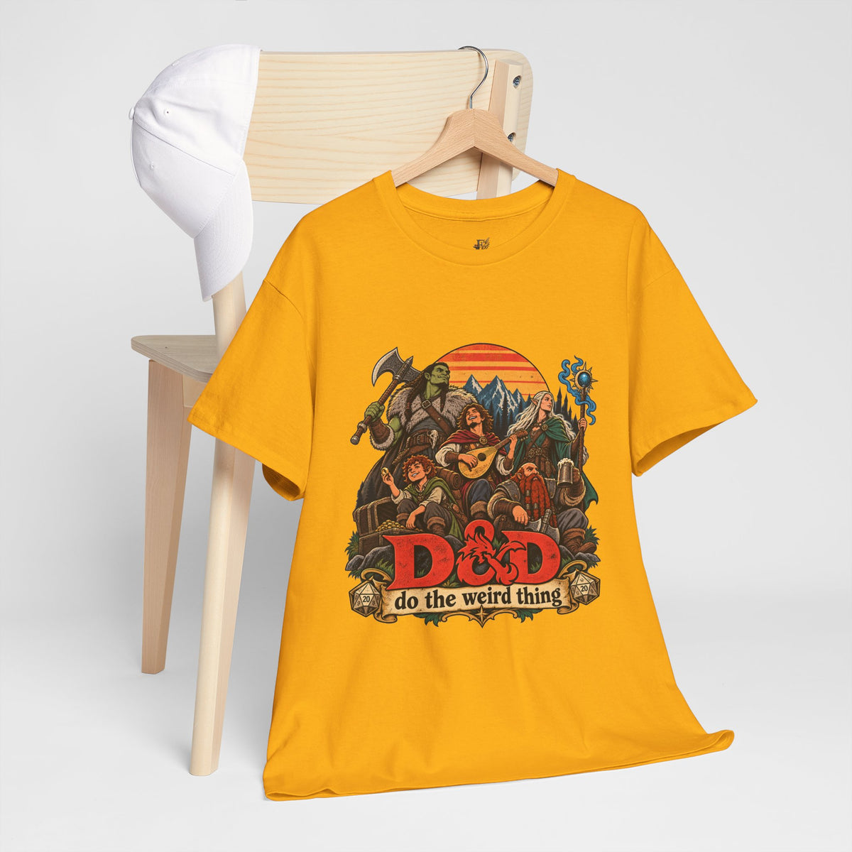 Do the Weird Thing T-Shirt – Funny Tabletop RPG Gamer Tee | Fantasy Roleplaying Shirt